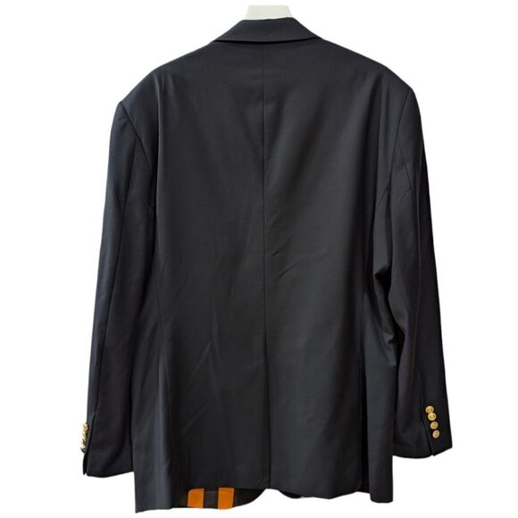 Princeton University x Blaze-In Men's 44R Navy 100% Wool Two Button Blazer - Picture 4 of 13